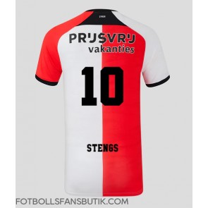 Feyenoord Calvin Stengs #10 Replika Hemmatröja 2024-25 Kortärmad